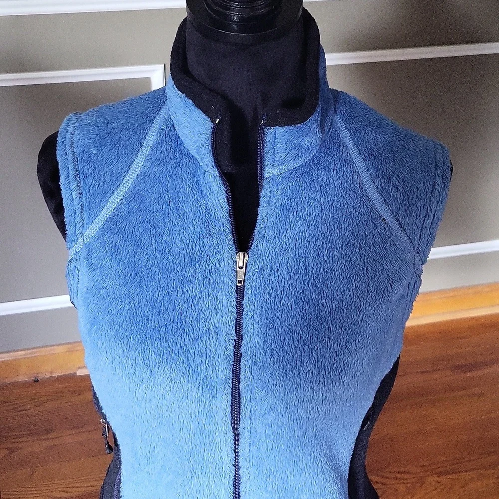 VTG 90s Patagonia Women's Regulator Fleece Vest Full Zip Size M - Picture 2 of 13